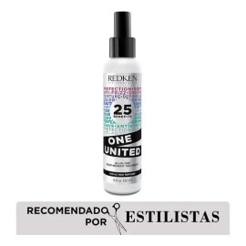 Redken One United Tratamiento Sin Enjuague Multibeneficios, Brinda Suavidad, Protección Térmica y Control de Frizz, Fortaleciendo la Fibra Capilar 150