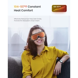 RENPHO Eyeris 1 - Eye Mask with Heat, Eye Mask with Bluetooth, Eye Care Device, Electric Eye Machine, Eye Relaxing Mask for Dry Eyes, Reduce Dark Circles, Eye Bags, Improve Sleep, Ideal Gifts