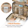 Lifewit Travel Toiletry Bag, Large Hanging Makeup Bag Organizer for