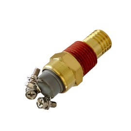 Zieichy 8037045P 185° Fan Clutch Temperature Control Switch (NO & NC), Replace Nav 1685131C92, Three Terminals, 1/2 Inch NPT Threads，8037045
