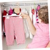 Hohopeti 7pcs Wooden Closet Dividers Baby Wardrobe Organizer Closet Dividers