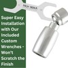 High Sierra Showerheads® - Solid Metal 1.25 GPM High Efficiency,