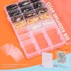 TsMADDTs Pequeñas Gomas Elásticas para El Cabello, 2000 Unidades de