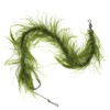 8PCS Carp Fishing Tied Hair Rigs Nylon Green Grass Line