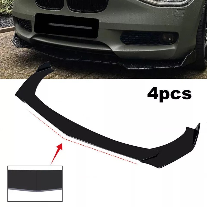 CNPAPC For Jetta MK6 Car Front Bumper Lip Spoiler Body