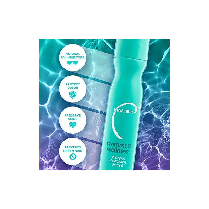 Malibu C Swimmers Wellness Shampoo, 9 fl. oz.