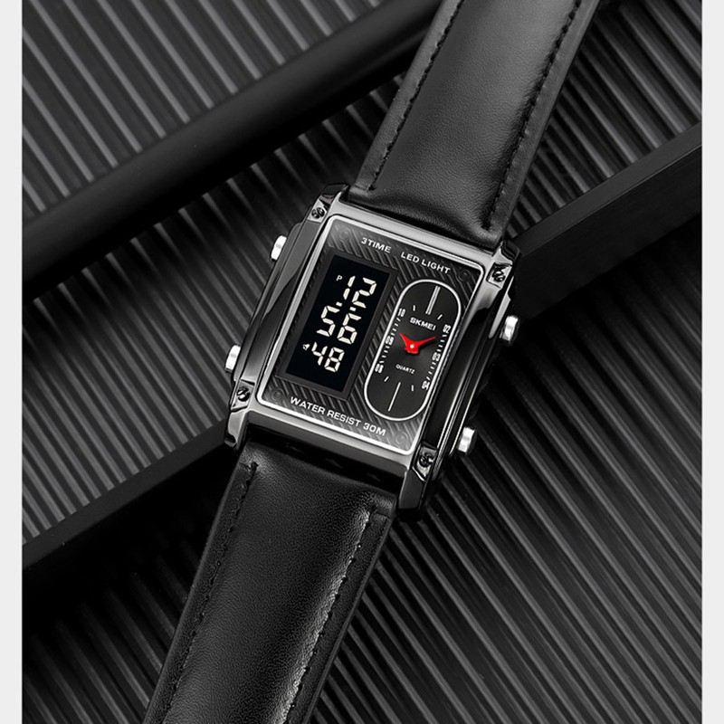 SKMEI 1868 Men Watch Professional 30M Water Resistant Double Display
