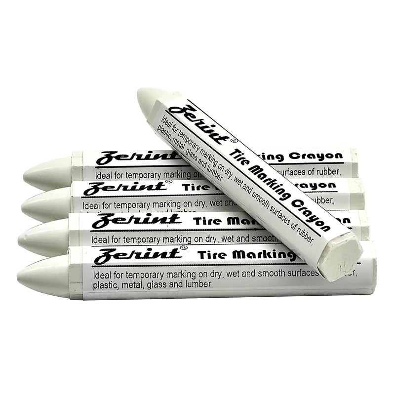 ZERINT HT-921W Tyre Crayon,Tire Marking Crayons, Tire Repair Marking Chalk,