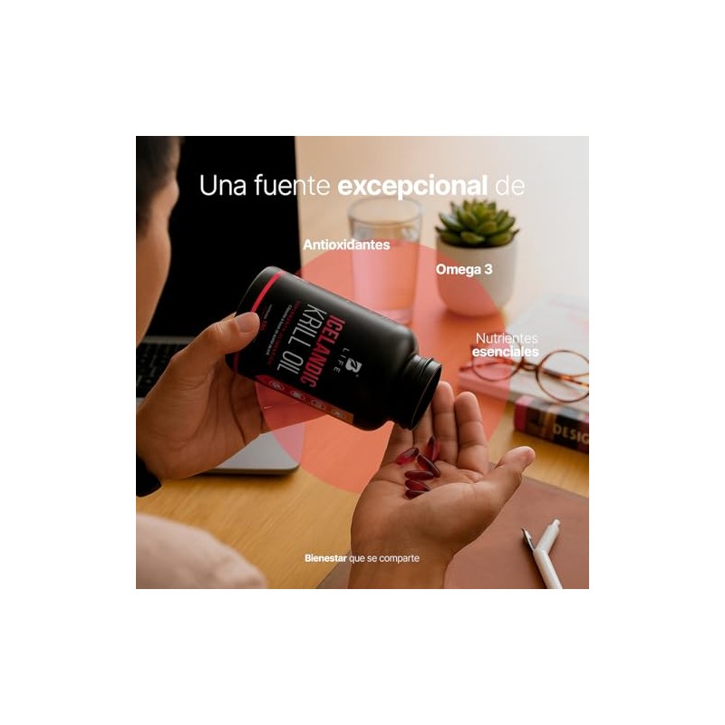 B Life Aceite de Krill Alto en EPA y DHA