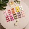 IAXSEE 60 PCS Puppy Dog Bows with Rubber Bands Cute