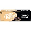 Dr Pepper DR PEPPER and Cream Soda Zero Sugar, 12