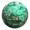 Jabón de Glicerina Artesanal Turquesa, Forma Esférica, 291 g