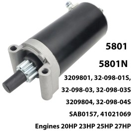 motorsupermarkets Starter for CUB CADET LT1046 2005-2008 Kohler 23HP Courage Twin Gas 10T