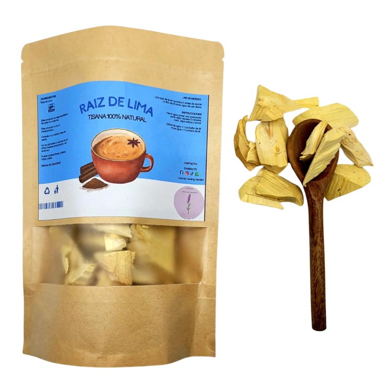 Té Raiz de Lima, Té Herbal Infusion, Tisana Artesanal 100%