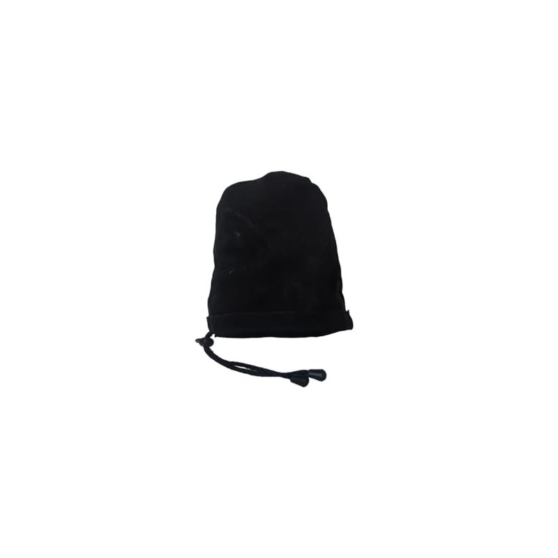 AIMBEAR Sombrero de Piel Color Negro con Malla | Plegable,