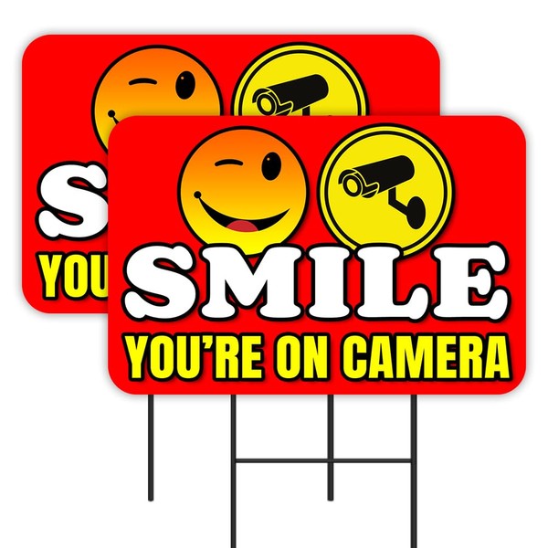 Vista Products Smile You're On Camera - Security 2 Pack