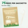 75 Filo Interdentale alla Menta per la Cura dei Denti,