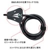 Master Lock 8418JAD 8418JAD Wire Lock, Bicycle Lock, Keyed, Adjustable,