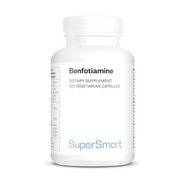 Benfotiamine - Vitamin B1 - Boosts Metabolism - Vegan - SuperSmart