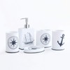 BESTRIPES Bathroom Accessories Set 5 Pcs - Soap Dispenser, Toothbrush