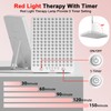 SUXIO Red Light Therapy lamp - 165 LED Red Light
