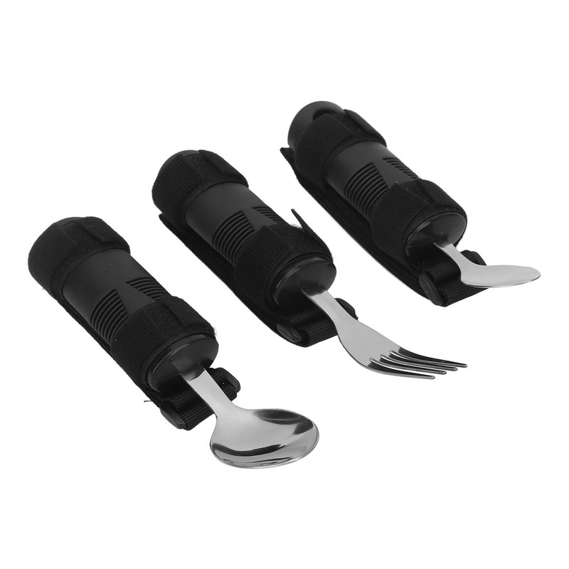 Adaptive Utensils Non Slip Handle Hemiplegia Aid Utensils Elderly Fork