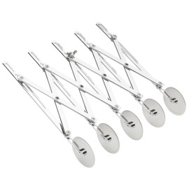Fantes Expandable 5-Wheel Stainless Steel Dough Cutter, The Italian Market Original since 1906