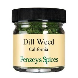 Dill Weed By Penzeys Spices .3 oz 1/4 cup jar (Pack of 1)