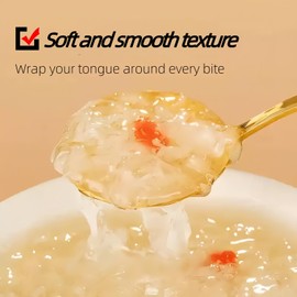 Premium Dried Snow Fungus (Tremella) - Whole, White Fungus, Vegan, Gluten-Free, No Additives - 4.2oz/120g 去根椴木小银耳 椴耳 雪耳 银耳