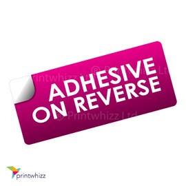 AdBlue 80mm x 24mm Printed Vinyl Stickers, Pack of 2