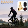 MEAJOO 4PCS Brass Presta Valve Adapter, Convert Presta to Schrader