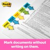 Post-it Flags, "Sign Here", Yellow, 1-Inch Wide, 200/Dispenser (680-HVSH)