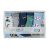 Mud Pie Children's Sports Sock Box Set; 0-12M