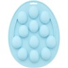 Wilton 2105-5719 12 Mulden Ei Mini Treat Form, Silikon, Mehrfarbig