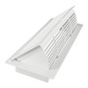 Imperial Pop-Up Floor Register, 4 x 12-Inch, White