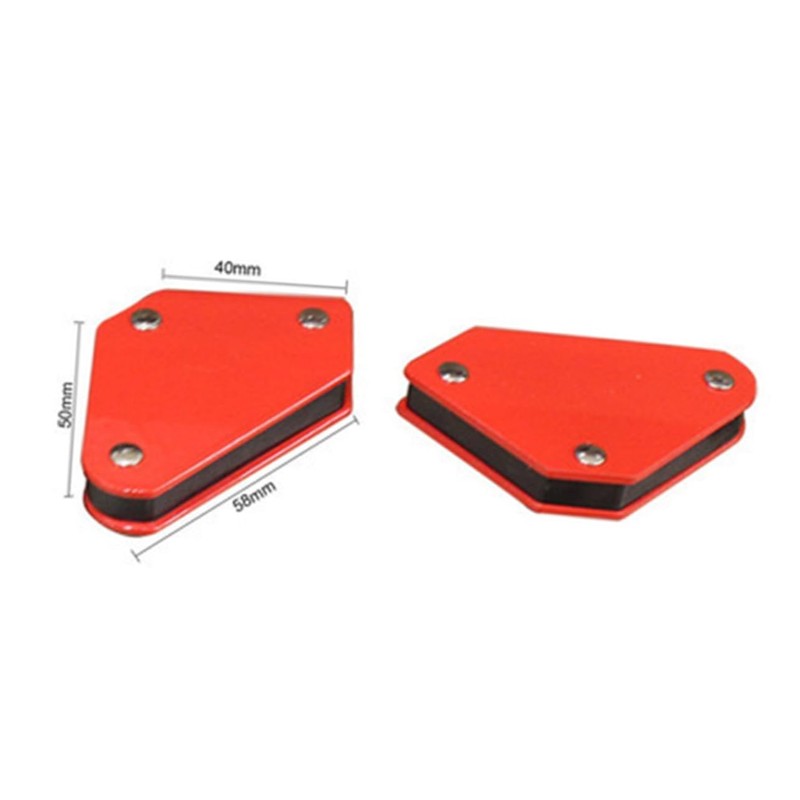 jojofuny 4pcs Mini Magnetic Welding Holder Strong Disc for 45/90/135