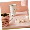FOMIYES 10pcs Magnetic Nail Stands with Elegant Turquoise Base Stable