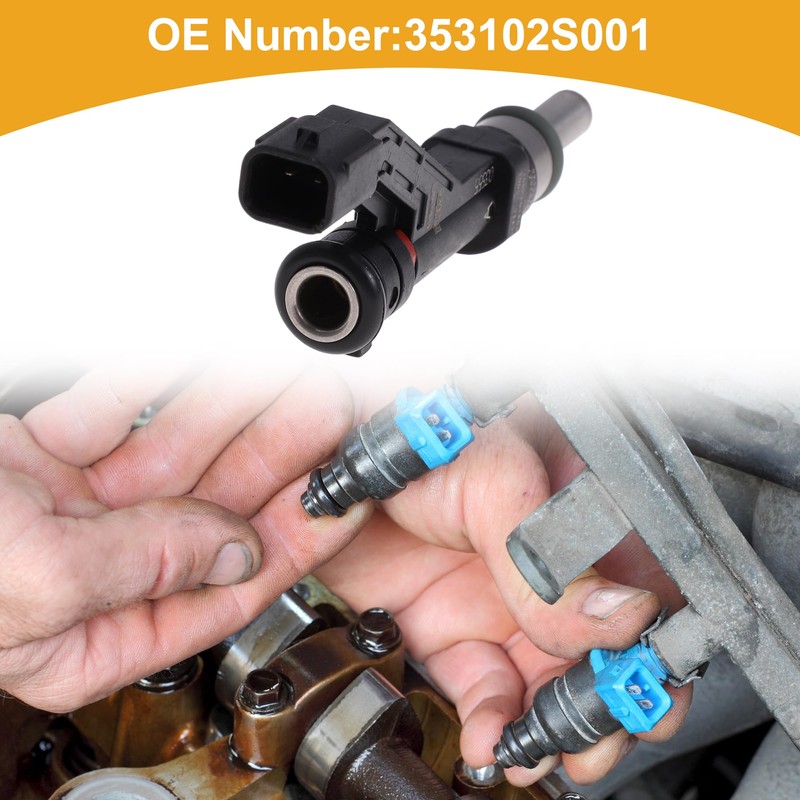 X AUTOHAUX 1 Pcs No.353102S001 Fuel Injector for Kia Sorento