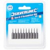 Silverline 718109 T4 Cr-V Screwdriver Bits 10pk T4