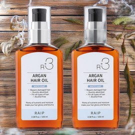 Laip Hair Care Moisture Supply Hair Strengthening R3 Argan Hair Oil White Soap 2 x 100ml / 라입 모발관리 수분공급 모발강화 R3 아르간 헤어오일 화이트솝 2개 100ml