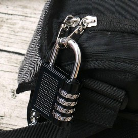 4-Digit Combination Dial Padlock for Lockers and School Combination Lock 2ea