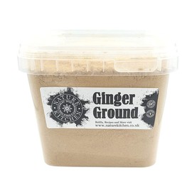 Nature Kitchen Ginger Ground 500G Large Bags of Seasoning Spices and Herbs. Gluten-Free and Vegan, Everyday Cooking Blends for Marinades, Sauces, Frying, Baking Or Grilling