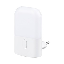 GRIFEMA Night Light Socket with Twilight Sensor, Children's Night Light, Dimmable, Socket Lamp Baby for Children's Room, Stairs, Aisle, Bedroom, Kitchen, Warm White