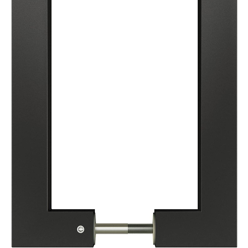 BARNSMITH 24" Barn Door Push Pull Hande,Square Commercial Door Handle,