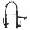 Commercial Kitchen Faucet Pull-Down Sprayer Brass Kitchen Faucet High Quality