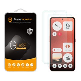 Supershieldz (2 Pack) Designed for Nothing (CMF Phone 1) Tempered Glass Screen Protector, Anti Scratch, Bubble Free