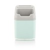 Minky Utensil Caddy, Pastel Green, One Size