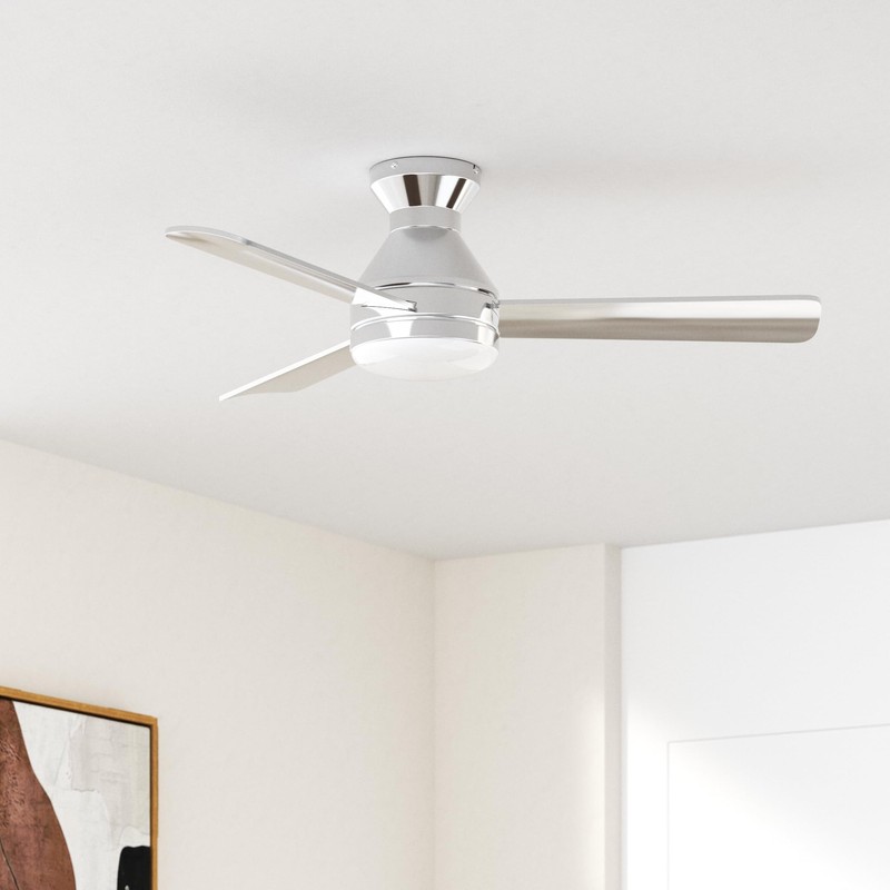 Amico Ceiling Fans with Lights, 42 inch Low Profile Ceiling