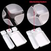 Set of 12 Interlocking Desk Drawer Organizer Tray Dividers Plastic
