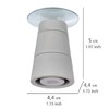 Wenko Feet for Hob Cover Plates Set of 4 -